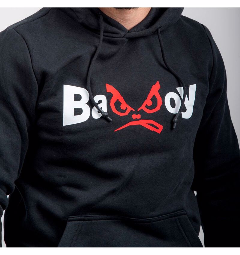 BAD BOY retro logo HOODIE - black